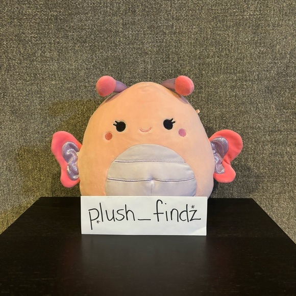 Maribel the pink butterfly 8” Squishmallow - Picture 4 of 4